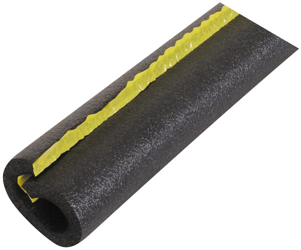 Tundra PC12058TW Pipe Insulation, 6 ft L, Polyolefin, Charcoal, 1/2 in Copper, 3/8 in IPS PVC, 5/8 in Tubing Pipe [SKU: ORG0365593]