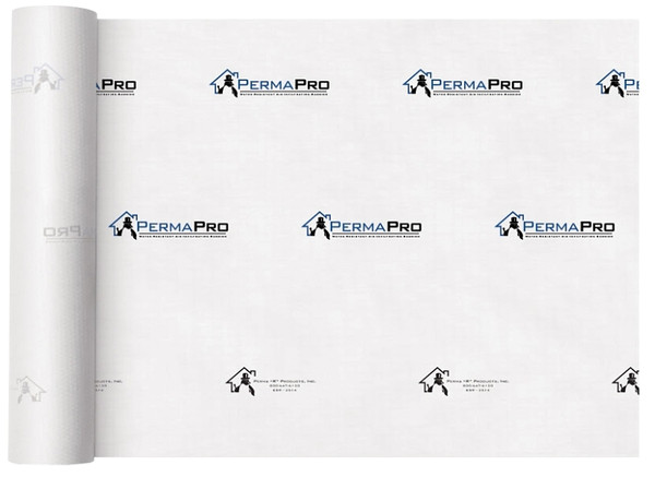 PermaPro 509100 PRO House Wrap, 100 ft L, 9 ft W, Polypropylene [SKU: ORG8047508]