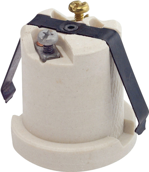 Leviton 8880 Lamp Holder, 250 V, 660 W, Porcelain Housing Material, White [SKU: ORG4589743]
