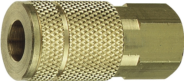 Tru-Flate MANIFOLD Series 13-611 Coupler, 1/4 in, FNPT, Steel [SKU: ORG6277966]