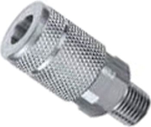 Tru-Flate 13-603 Coupler, 1/4 in, MNPT, Steel [SKU: ORG7008931]