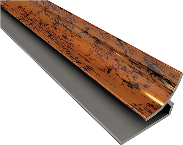 Fasade 92818 Inside Corner Trim, 18 in L, Thermoplastic, Moonstone Copper [SKU: ORG5580766]