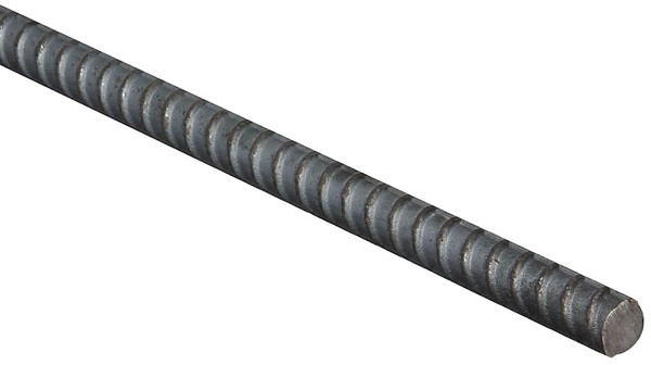 Stanley Hardware 316489 Series N316-489 Weldable Rebar, 1/2 in Dia, 36 in L, Plain Steel [SKU: ORG6072664]
