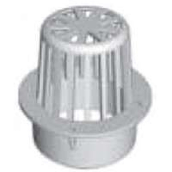 DrainTech 0333SDB Atrium Grate, 3 in Dia, Round, Polyethylene, Black [SKU: ORG5809231]