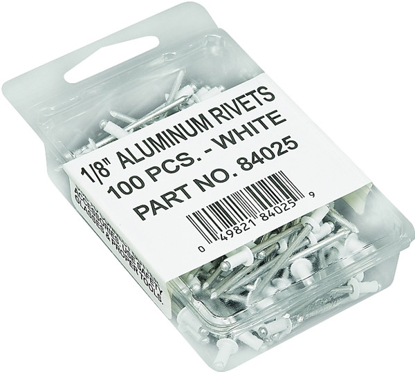 Amerimax 84025 Gutter Rivet, 1-1/2 in L, Aluminum [SKU: ORG4756672]