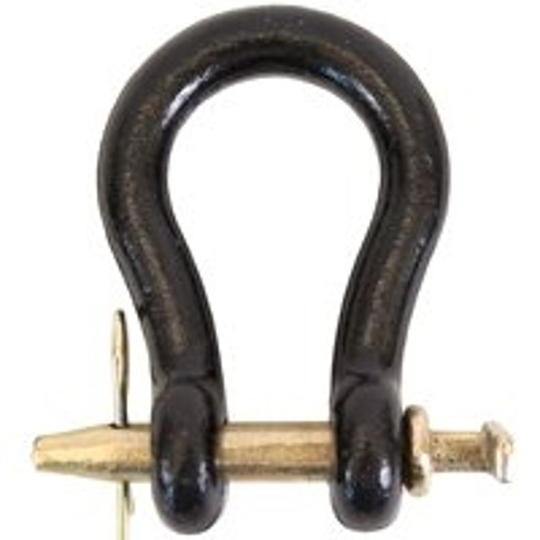 Koch 4002593/M8195 Straight Clevis, 1 in, 25000 lb Working Load, 5-5/16 x 1-5/8 in L Usable, Powder-Coated [SKU: ORG6440564]
