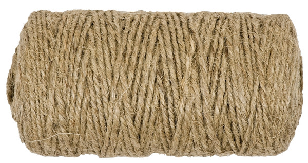 Gardener's Blue Ribbon T029B Garden Twine, 200 ft L, Jute, Natural [SKU: ORG7349673]
