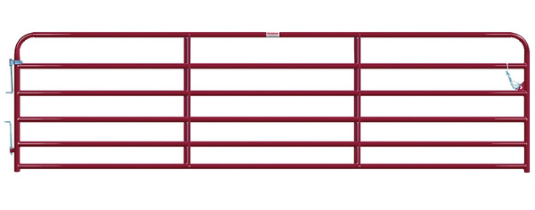 Behlen Country 40120161 Heavy-Duty Gate, 192 in W Gate, 50 in H Gate, 16 ga Frame Tube/Channel, Steel Frame, Red [SKU: ORG6574719]