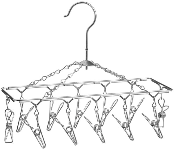 Honey-Can-Do DRY-01102 Drying Rack, Stainless Steel, 11-3/4 in W, 6 in H, 4-3/4 in L [SKU: ORG4687018]