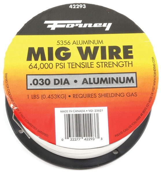 Forney 42293 MIG Welding Wire, 0.03 in Dia, Aluminum [SKU: ORG8915589]