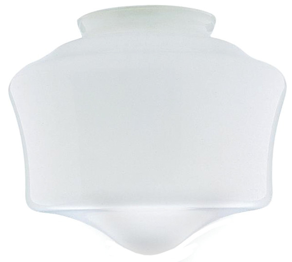 Westinghouse 8557800 Light Shade, 7-1/4 in Dia, Schoolhouse, Glass, White [SKU: ORG8358129]