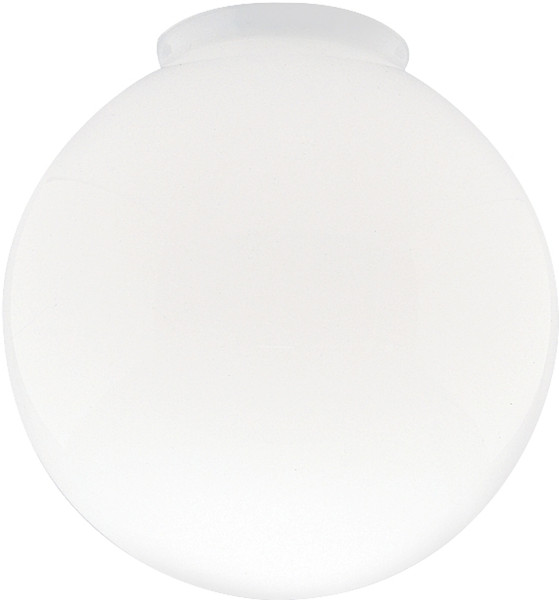 Westinghouse 8557100 Light Shade, 8 in Dia, Globe, Glass, White, Gloss [SKU: ORG8446163]