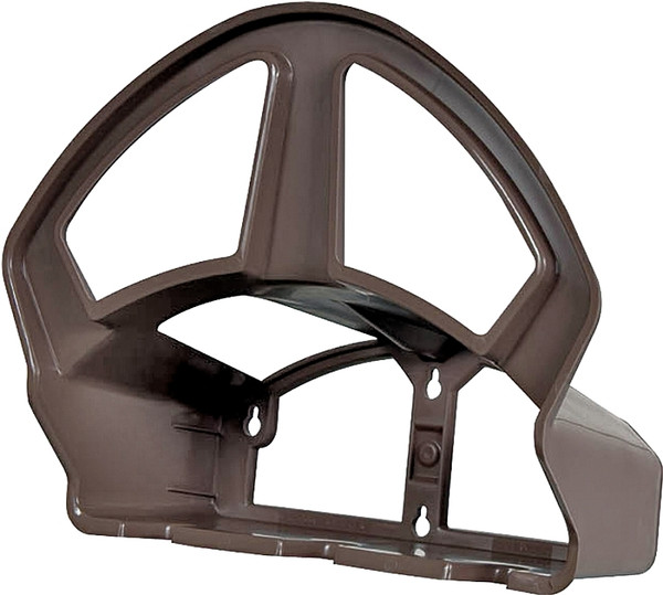 AMES 2384110 Hose Hanger, 5/8 in Dia Hose, 150 ft Capacity, Poly, Black, Wall Mounting [SKU: ORG2427300]