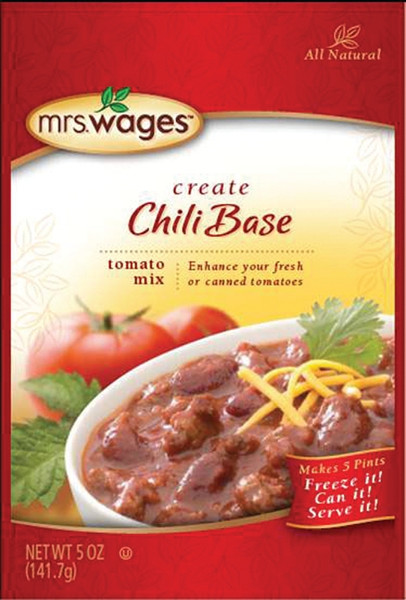 Mrs. Wages W537-J4425 Canning Chili Mix, 5 oz Pouch [SKU: ORG9759432]