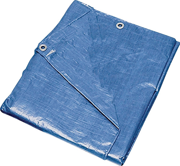 ProSource T1216BB90 Tarpaulin, 16 ft L, 12 ft W, 5 mil Thick, Polyethylene, Blue [SKU: ORG9210568]