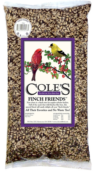 Cole's Finch Friends FF05 Blended Bird Seed, 5 lb Bag [SKU: ORG2967784]
