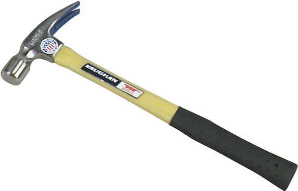 Vaughan FS999ML Hammer, 20 oz Head, Straight Claw, Milled Head, HCS Head, 16 in OAL [SKU: ORG6317077]