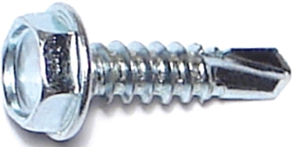 MIDWEST FASTENER 10279 Screw, #10 Thread, 3/4 in L, Hex, Socket Drive, Self-Drilling Point, Steel, Zinc [SKU: ORG5699046]