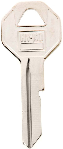 HY-KO 11010B10 Key Blank, Brass, Nickel [SKU: ORG6976658]