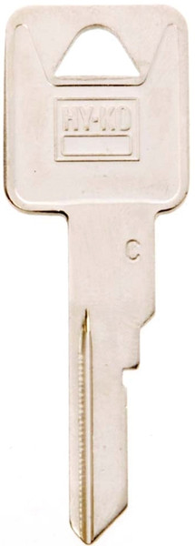 HY-KO 11010B63 Key Blank, Brass, Nickel [SKU: ORG2500999]