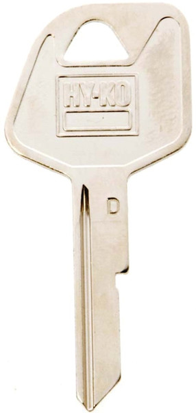 HY-KO 11010B67 Key Blank, Brass, Nickel [SKU: ORG7378235]