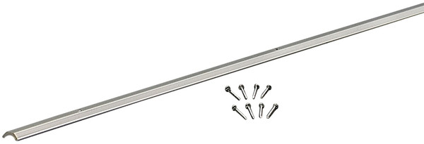 M-D 70243 Cove Moulding with Nail, Aluminum, Silver [SKU: ORG8518557]