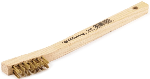 Forney 70490 Scratch Brush, 0.006 in L Trim, Brass Bristle [SKU: ORG8910978]