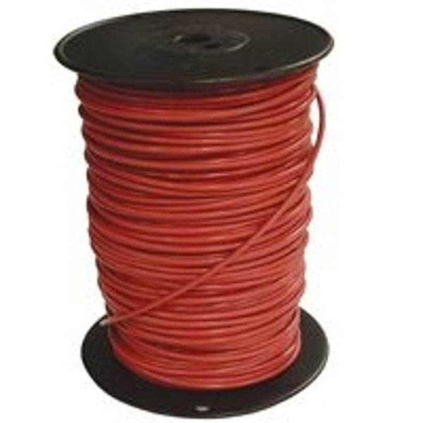 Southwire 10RED-STRX500 Building Wire, #10 AWG Wire, 1 -Conductor, 500 ft L, Copper Conductor, PVC Insulation [SKU: ORG7958564]