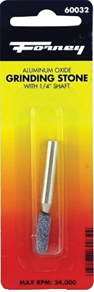 Forney 60032 Grinding Point, 1/4 x 3/4 in Dia, 1/4 in Arbor/Shank, 60 Grit, Coarse, Aluminum Oxide Abrasive [SKU: ORG8910333]