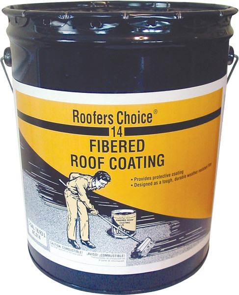 Henry Roofers Choice Series RC014070 Roof Coating, Black, 18.93 L Pail, Liquid [SKU: ORG2871143]