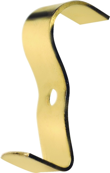OOK 50571 Wide Molding Hook, Brass [SKU: ORG5825443]