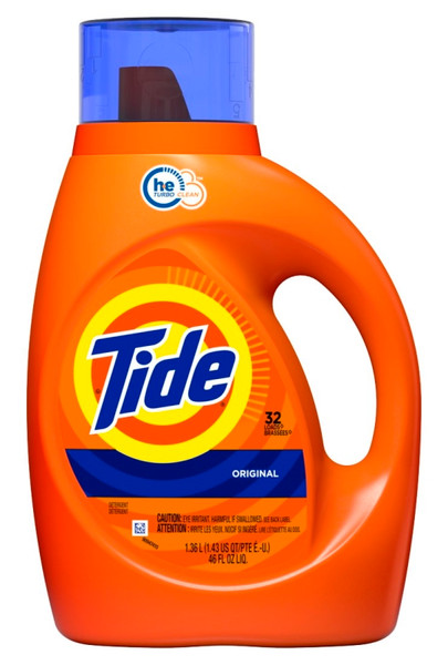 DETERGENT LAUNDRY LIQ HE 46OZ [SKU: ORG1333749]