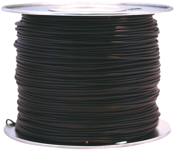 CCI 55671323 Primary Wire, 12 AWG Wire, 1-Conductor, 60 VDC, Copper Conductor, Black Sheath, 100 ft L [SKU: ORG7116098]