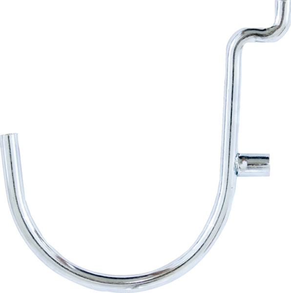 CRAWFORD 18115 Peg Hook, Silver [SKU: ORG7001944]