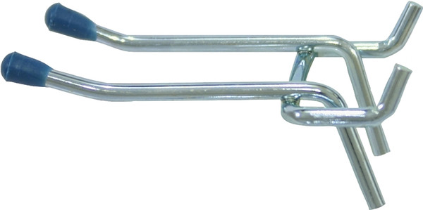 CRAWFORD 18444 Peg Hook, Silver, Chrome [SKU: ORG7001928]