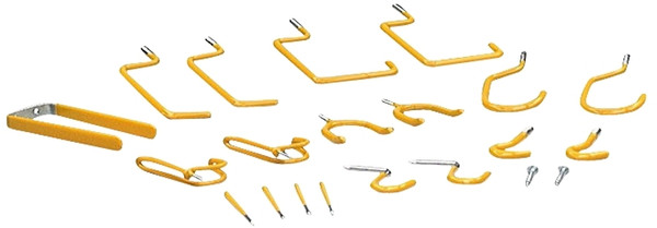 CRAWFORD OR20-6 Storage Hook Kit, Steel, Zinc [SKU: ORG9197021]