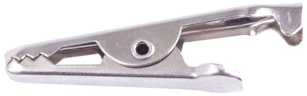 GB 14-075 Alligator Clip, 22 to 14 AWG Wire, Silver [SKU: ORG6111371]
