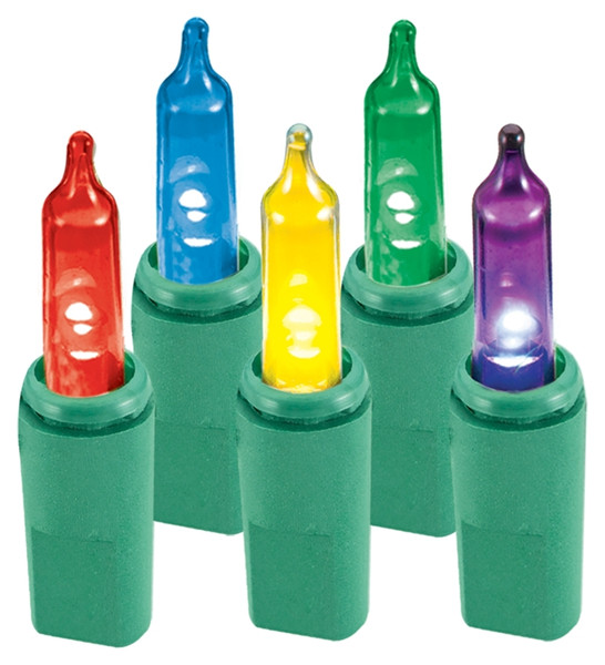 Hometown Holidays 2337 Light Set, 4.8 (0.04 amps) W, 70-Lamp, LED Lamp, Multi-Color Lamp, 25,000 hr Average Life [SKU: ORG9724386]