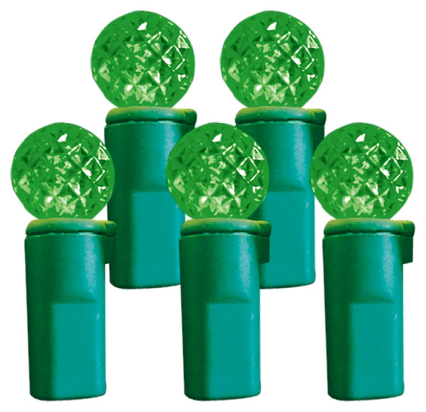 Hometown Holidays 2339-05/U14E320C Light Set, 4.8 W, 70-Lamp, LED Lamp, Green Lamp, 25,000 hr Average Life [SKU: ORG9943051]