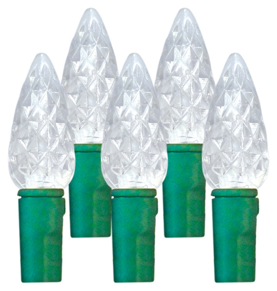 Hometown Holidays 2360-02/U17E115B Spool Light, 120 V, 14.4 W, 210-Lamp, C6 Lamp, 8.35 ft L [SKU: ORG1189794]