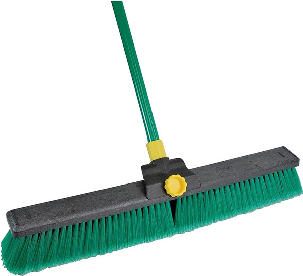 Quickie Super Bulldozer 00628 Push Broom, Polypropylene Bristle, Steel Handle [SKU: ORG5660568]