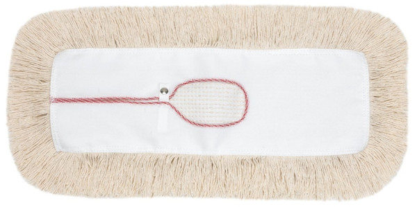 CONTINENTAL COMMERCIAL Swivel Snap C057024 Dust Mop Head, Cotton/Polyester, Natural [SKU: ORG1005412]