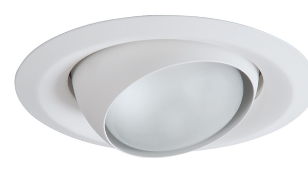Eaton Lighting RE-6130WH Eyeball Trim, Aluminum Body, White [SKU: ORG0092767]