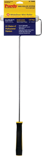 Purdy 140765024 Mini Roller System, Fabric Roller, 6-1/2 in L Roller [SKU: ORG5274014]