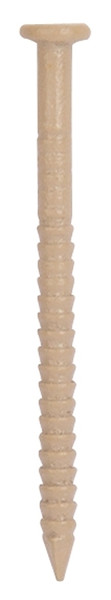 ProSource NTP-077-PS Panel Nail, 16D, 1 in L, Steel, Painted, Flat Head, Ring Shank, Tan, 171 lb [SKU: ORG3898129]