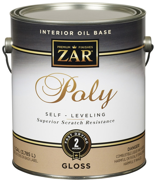 ZAR 32813 Polyurethane, Gloss, Liquid, Clear, 1 gal, Can [SKU: ORG7897952]