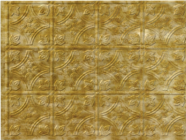 Fasade D6017 Backsplash Panel, 24 in L, 18 in W, Thermoplastic, Bermuda Bronze [SKU: ORG0359323]