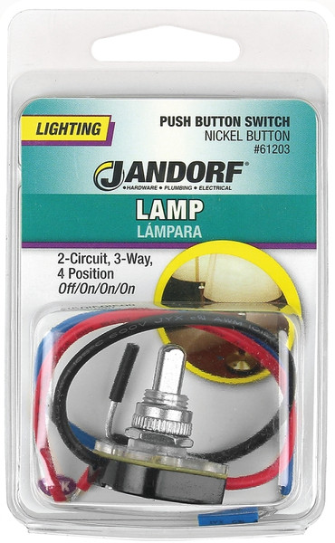 Jandorf 61203 Switch, 3 A, 125/250 VAC, Lead Wire Terminal [SKU: ORG3402930]