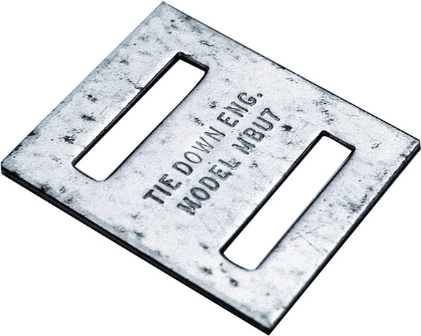 TIE DOWN 59140A Strap Buckle, Steel, Galvanized [SKU: ORG6160444]