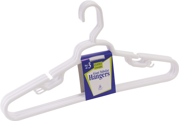 Merrick C84311-GH Tubular Hanger, Plastic, White [SKU: ORG6435408]